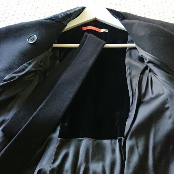 Alice + Olivia belted flare PeaCoat - Picture 7 of 12